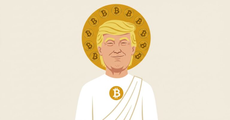 Crypto Jesus Trump